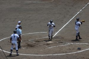 令和2年度夏季山梨県高校野球大会2回戦が行われました