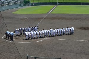 令和2年度夏季山梨県高校野球大会2回戦が行われました