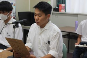 生徒会役員候補立会演説会・投票が行われました