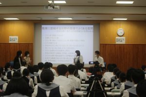 令和2年度 第3学年面接講座が行われました