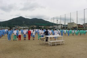 令和2年度 前期末納め式が行われました
