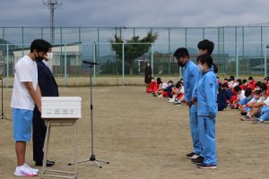 令和2年度生徒会役員認証式が行われました