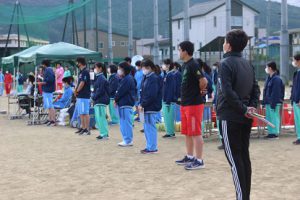 令和2年度体育祭 開祭式の様子です