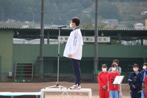 令和2年度体育祭 開祭式の様子です