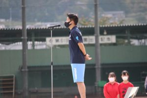 令和2年度体育祭 開祭式の様子です