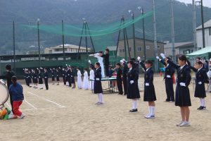 令和2年度体育祭 開祭式の様子です