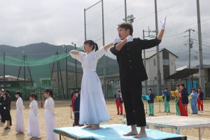 令和2年度体育祭 開祭式の様子です