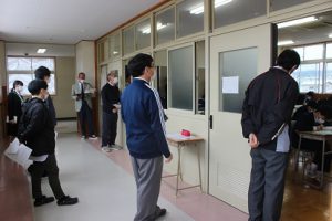 令和2年度教育実習生 研究授業の様子です