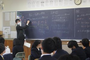 令和2年度教育実習生 研究授業の様子です
