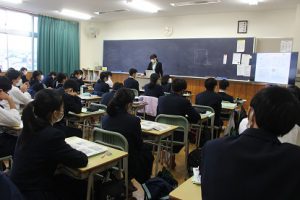 令和2年度教育実習生 研究授業の様子です