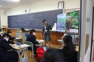 令和2年度教育実習生 研究授業の様子です