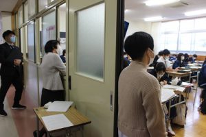 令和2年度教育実習生 研究授業の様子です