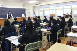 令和2年度教育実習生 研究授業の様子です