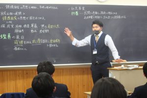 令和2年度教育実習生 研究授業の様子です
