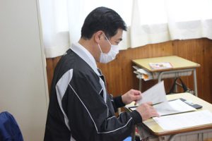 令和2年度教育実習生 研究授業の様子です
