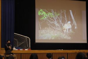 第1学年総合的な探究の時間「富士山学」講演会が行われました