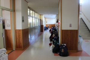 第3学年 後期第1回試験1日目です