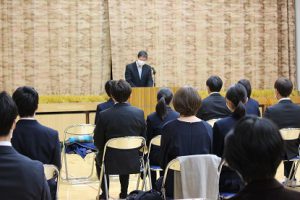 令和2年度 渡辺貢奨学金 交付式が行われました