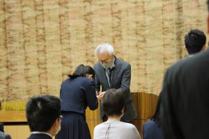 令和2年度 渡辺貢奨学金 交付式が行われました