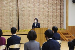 令和2年度 渡辺貢奨学金 交付式が行われました