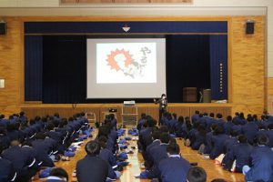 令和2年度 第2学年志望理由書講演会が行われました