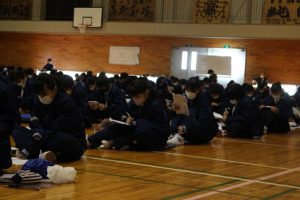 令和2年度 第2学年志望理由書講演会が行われました