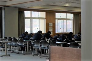 第3学年 共通テストゼミが行われています