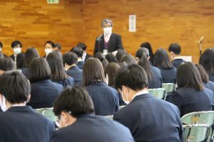 令和2年度 同窓会入会式が行われました
