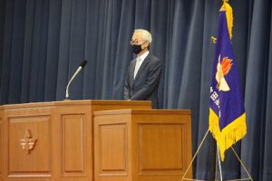 令和2年度 同窓会入会式が行われました