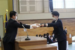 令和2年度 表彰状授与式が行われました