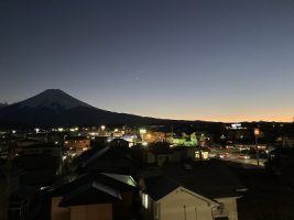 吉高の風景～2月の富士山～