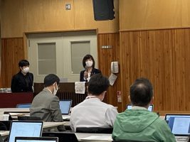 吉田高校 富士山学・教員向け研修会(1回目)が行われました