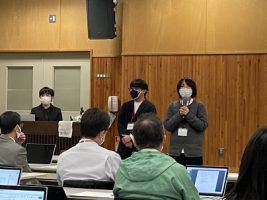 吉田高校 富士山学・教員向け研修会(1回目)が行われました