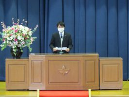 令和2年度 第71回卒業証書授与式が行われました