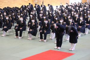 令和2年度 第71回卒業証書授与式が行われました