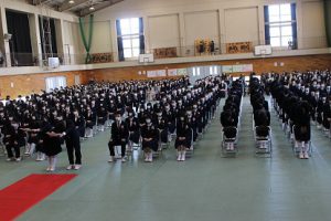 令和2年度 第71回卒業証書授与式が行われました