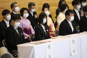 令和2年度 第71回卒業証書授与式が行われました