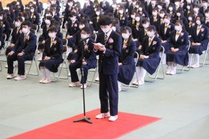 令和2年度 第71回卒業証書授与式が行われました