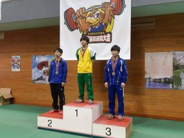 祝　全国高校選抜大会　全国入賞　ウエイトリフティング部