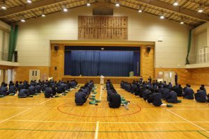 令和3年3月13日(土)1・2年生オープンスタディー「先輩の話を聞く会」