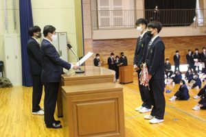 令和2年度末 納め式を行いました