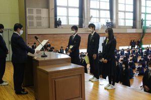 令和2年度末 納め式を行いました