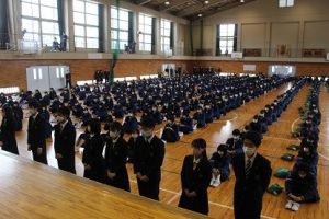 令和2年度末 納め式を行いました