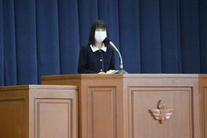 令和2年度 離退任式が行われました
