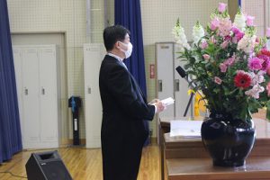 令和3年度山梨県立吉田高等学校入学式が行われました