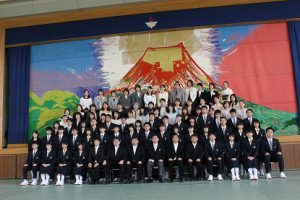 令和3年度山梨県立吉田高等学校入学式が行われました