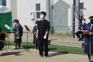 令和3年度 対面式が行われました