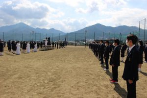 令和3年度 対面式が行われました
