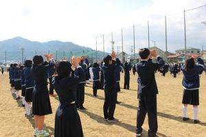 令和3年度 対面式が行われました