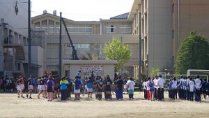 令和3年度山梨県高等学校総合体育大会壮行会が行われました